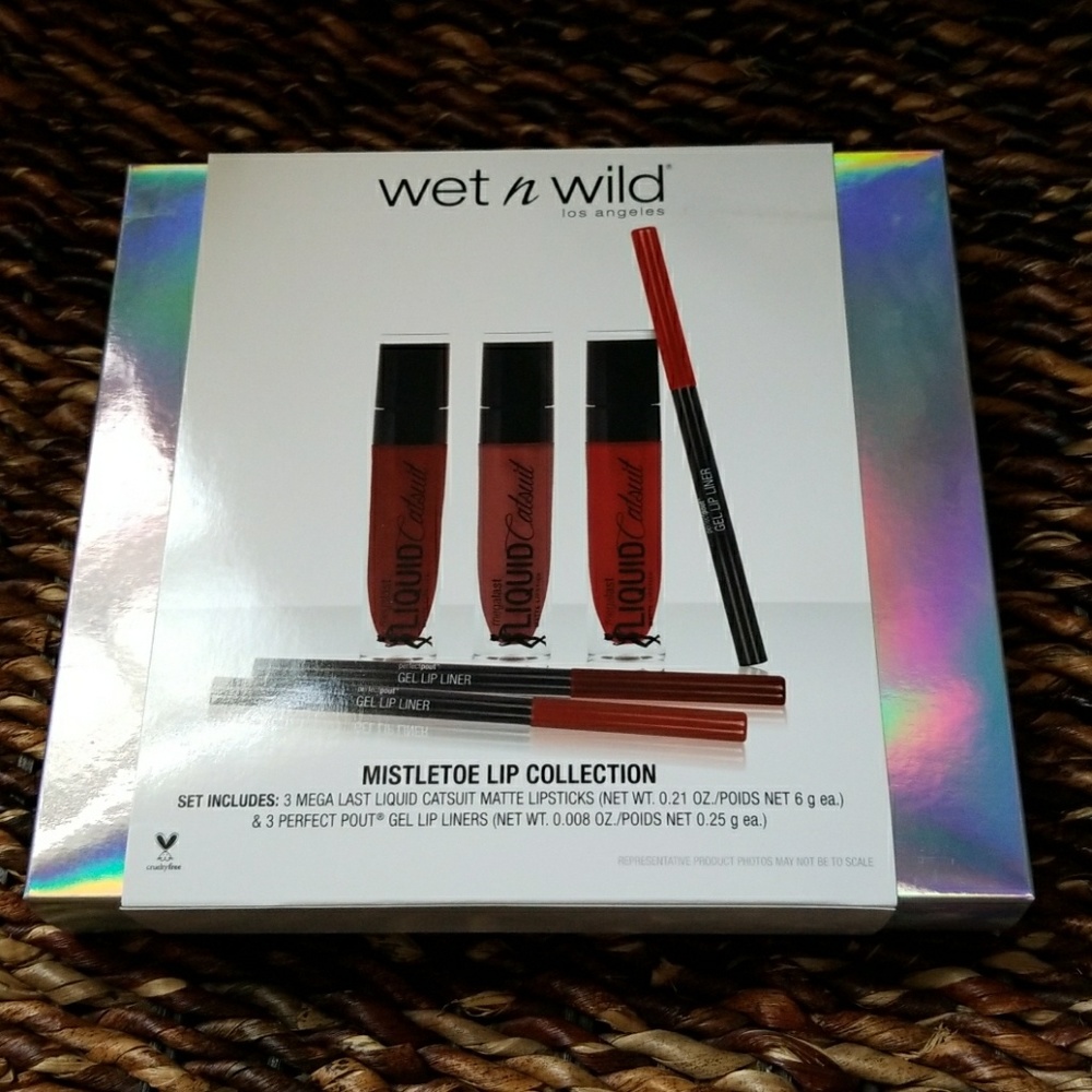 Wet n Wild Mistletoe Lip Make Up Collecti…